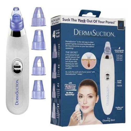 Yaari Bazaar Dermasuction Blackhead Suction Remover Vacuum Facial Cleaner