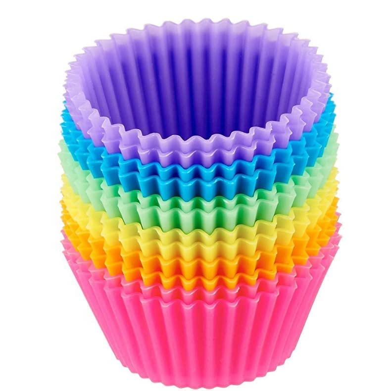 Yaari Bazaar Silico Foods Cupcake/Muffin Mould 12pcs
