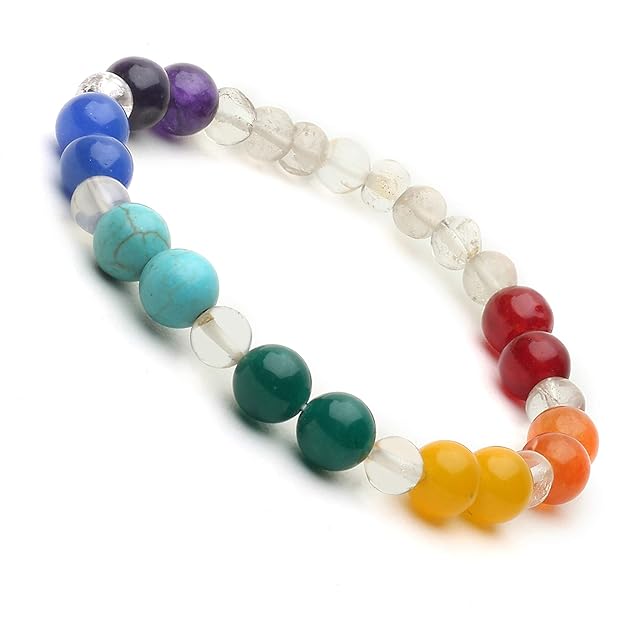 7 Chakra Bracelet | Natural & Certified | Astrological Gemstone | Positive Effect | Unisex Both for Men & Women