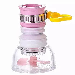 Yaari Bazaar Tap Extension Flexible Anti Splash Water Saving Movable Sink Faucet.(Pack of 1)