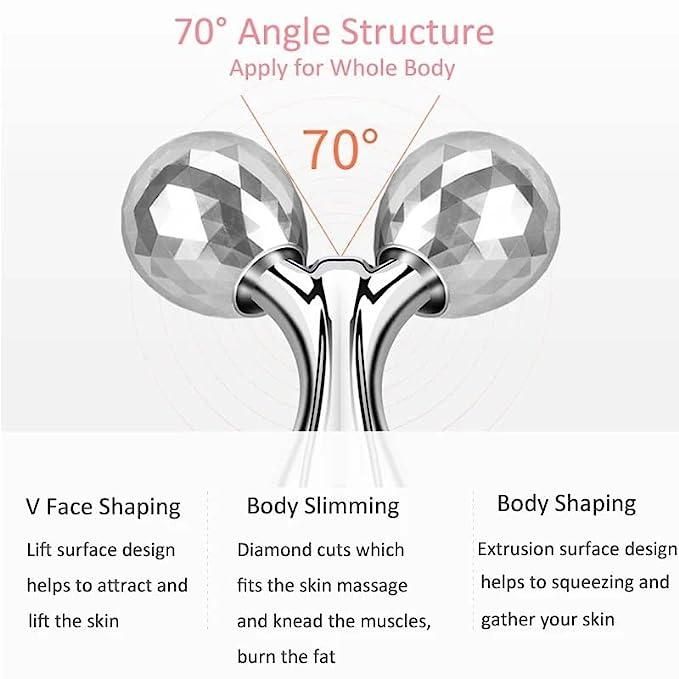 DS 360 Rotate Roller Face Body Massager