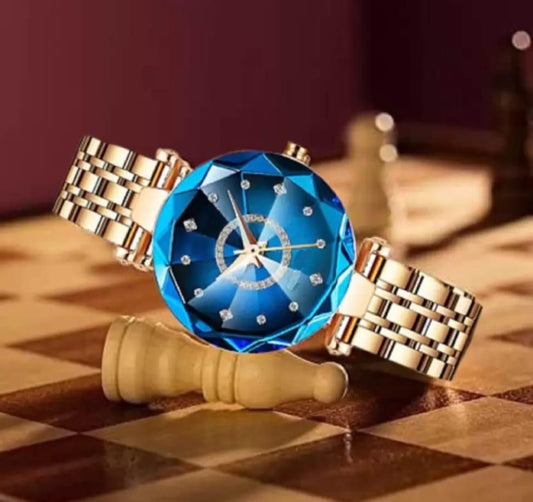 DS Yaari Bazaar Women's Beautiful Diamond Shape Watch