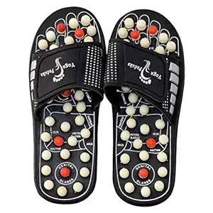Yaari Bazaar Yoga Paduka Acupressure Foot Relaxer| Foot Manual Massager Slipper for Full Body Blood Circulation