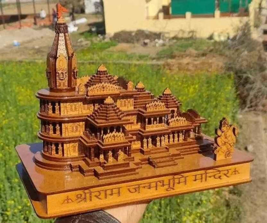 DS Shri Ram Mandir Ayodhya 3D Wooden Temple