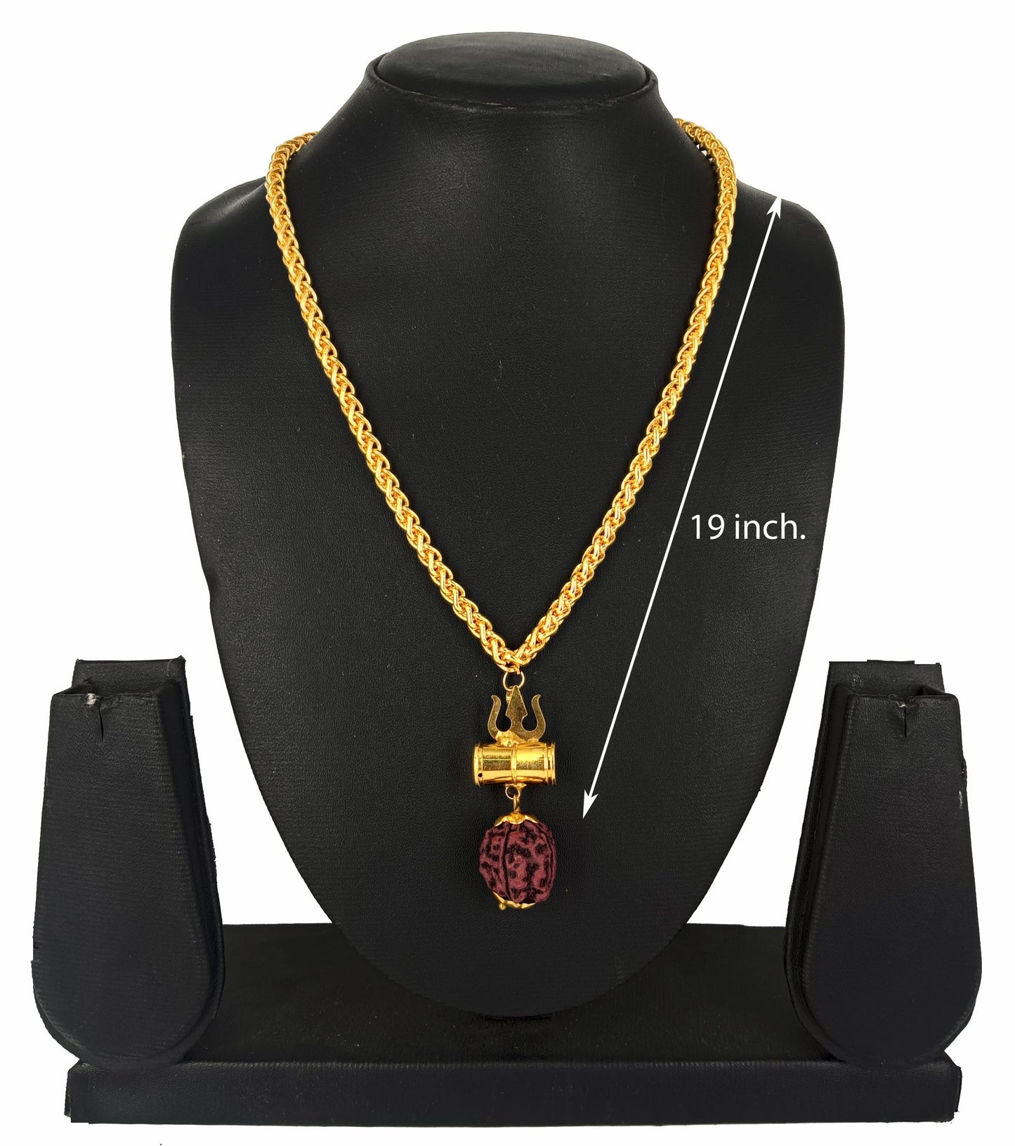 DS Luxurious Men's Gold Plated Pendant With Chain Vol 2