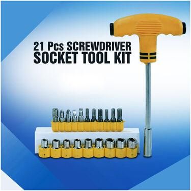 DS Fidato 21 Pcs Screwdriver Socket Tool Kit