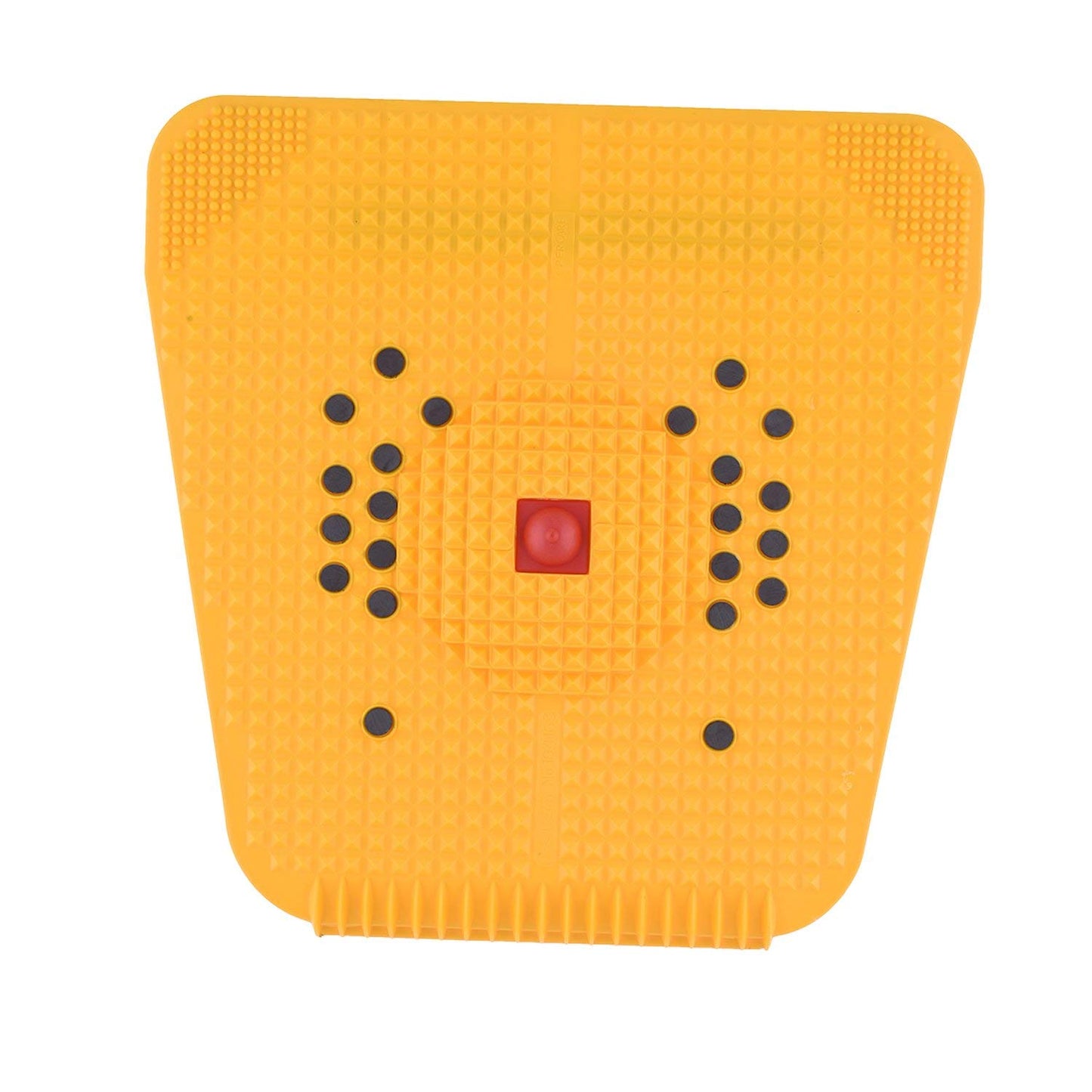 Acupressure Magnetic Foot Relief Mat, Blood Circulation Massager,(Yellow)