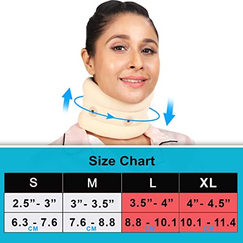 Yaari Bazaar Soft Cervical Collar with Support Soft Neck Support Neck Support Belt Neck Support