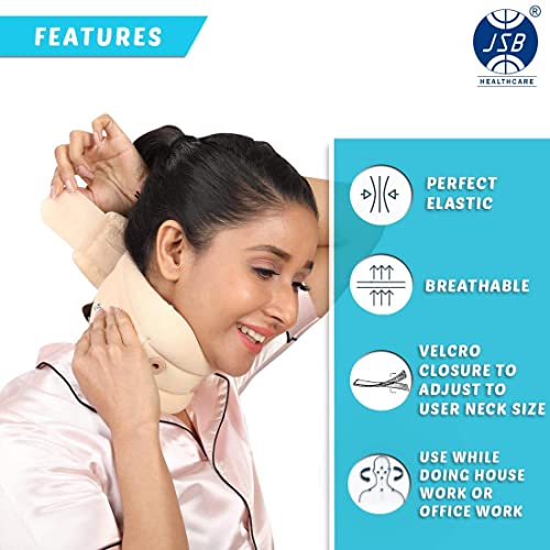 Yaari Bazaar Soft Cervical Collar with Support Soft Neck Support Neck Support Belt Neck Support